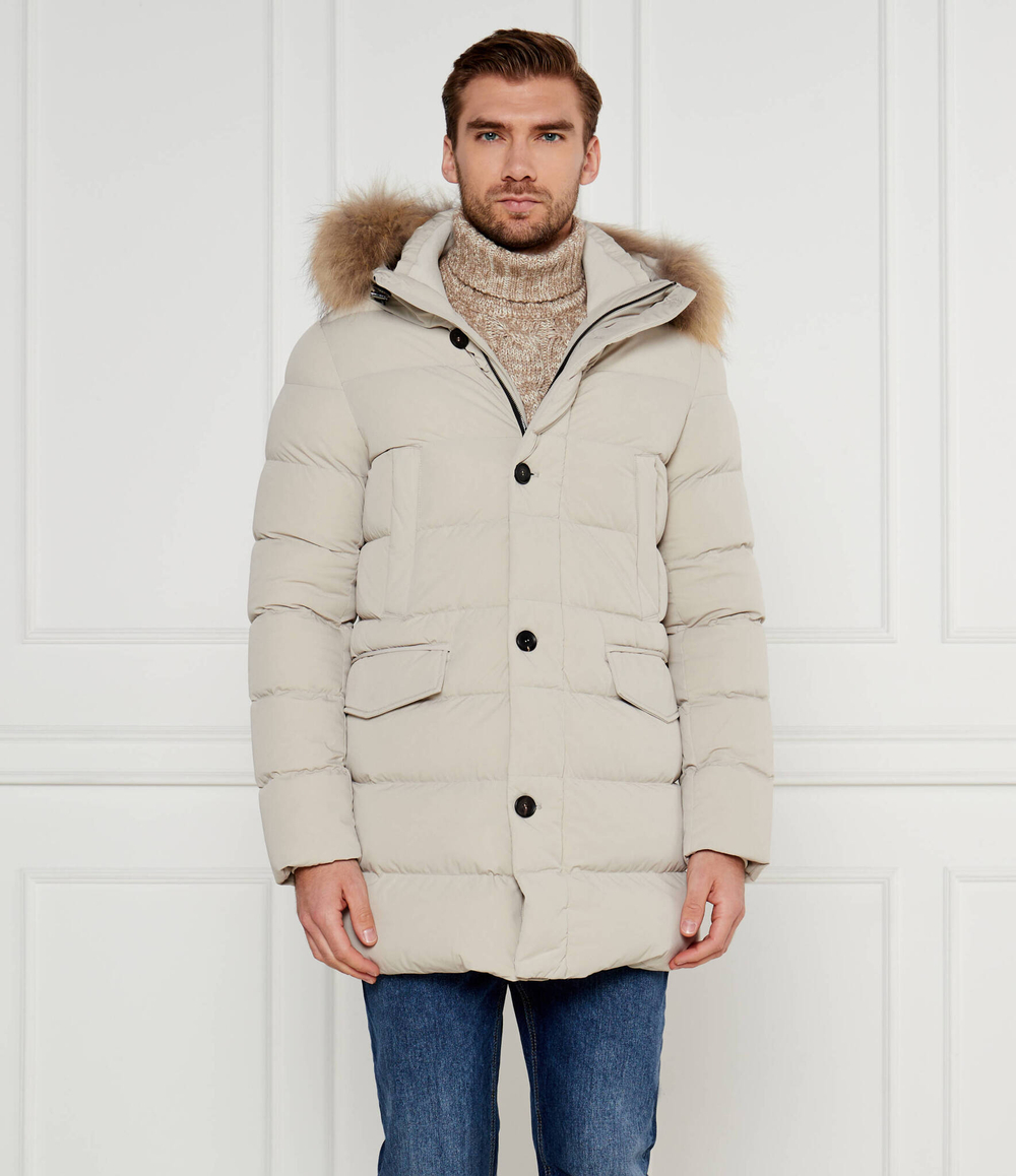 Пуховая куртка PARKER Hetrego - бежевый(8N436M F)