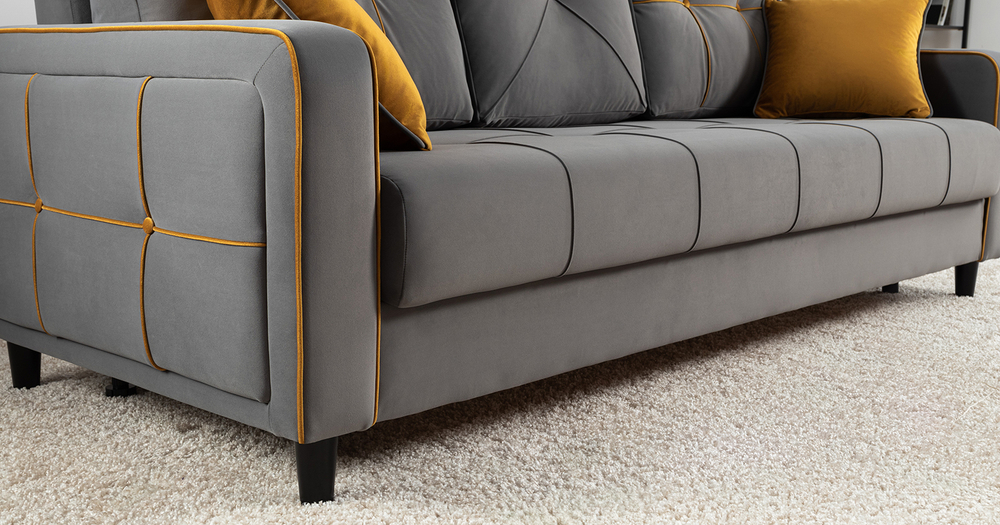 Диван кровать Черри, Серый