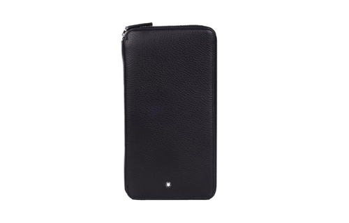 MONTBLANC Cow Leather Wallet Men"s Black