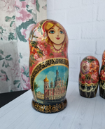 Матрешка "Санкт-Петербург" 7 мест