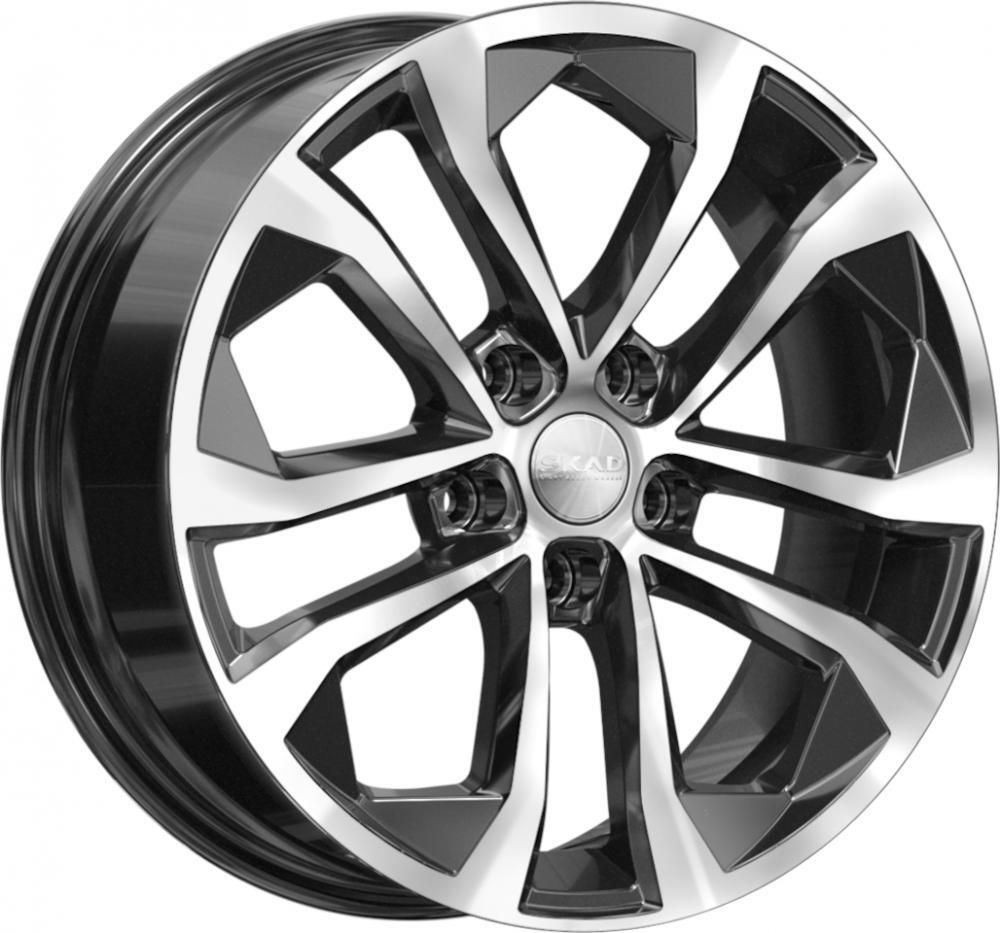 Скад Тукан 7x17 5x105 ET 38 Dia 56.6 (алмаз)