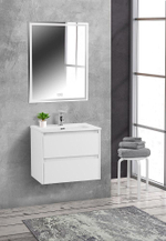 Тумба подвесная с раковиной BelBagno KRAFT 39-700/390-2C-SO-BO