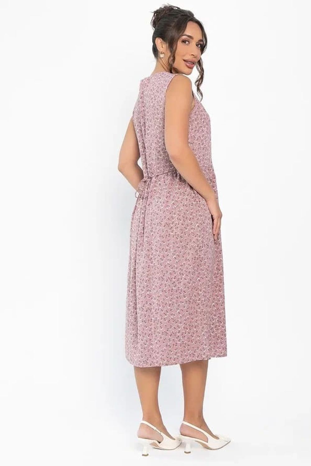 Платье Алена (пудра) П13812-48М LT Collection