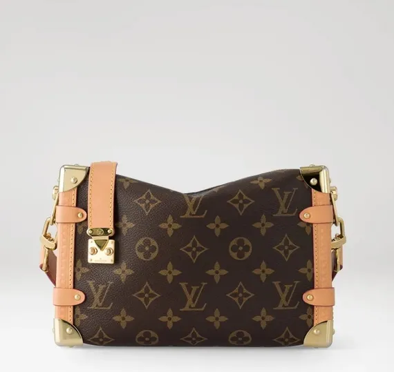 Сумка Louis Vuitton Side Trunk коричневый
