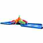 Надувной назменый аквапарк «Субмарина», 20*9*4,5 м с двумя бассейнами