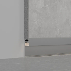 Профиль PLINTUS-H35-F-2000 ANOD (Arlight, Алюминий) 046858