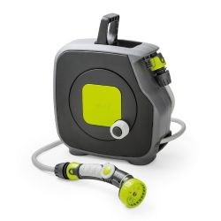 Катушка для шланга GF GF80285628 AQUABAG STYLE механическая в комплекте со шлангом 9 мм 11,5 м