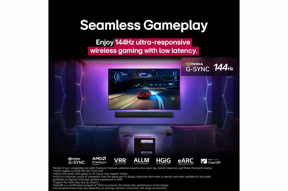 Телевизор LG OLED evo AI OLED97M59LA (2025) 97" 4K UHD Smart TV (Беспроводной)