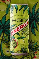 Напиток б/а HQD Energy Pool Party Collection 450мл