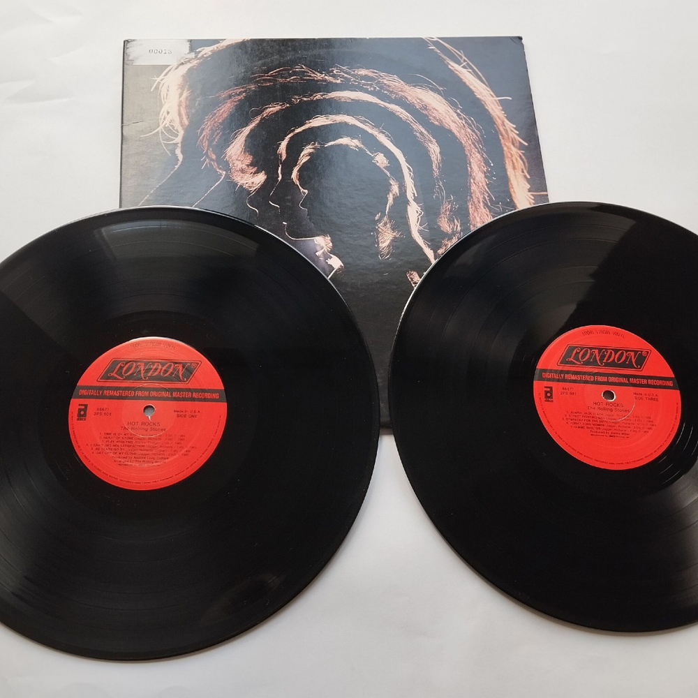 Винтажная виниловая пластинка LP The Rolling Stones Hot Rocks 1964-1971 (USA 1986) Get Off Of My Cloud