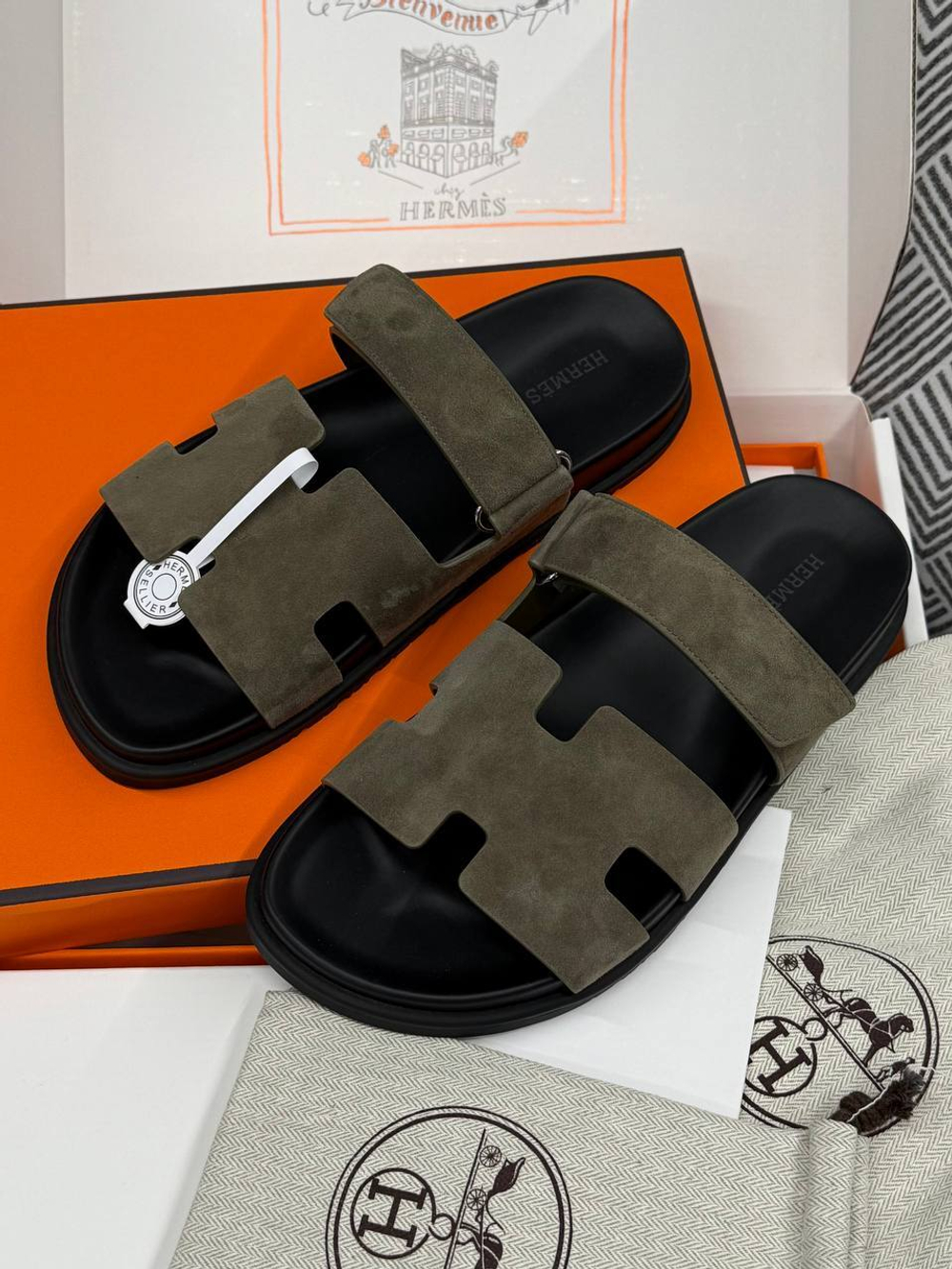 Шлепанцы Hermes