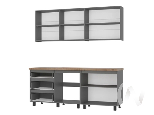 Кухня Шерлок 2;0 (крафт/графит)