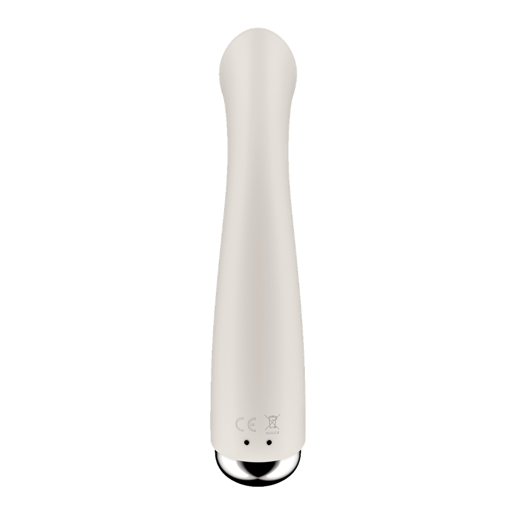 Вибратор для точки G Satisfyer Spinning G-Spot 1, бежевый