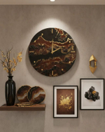 Подарочные настенные часы ручной работы матовые