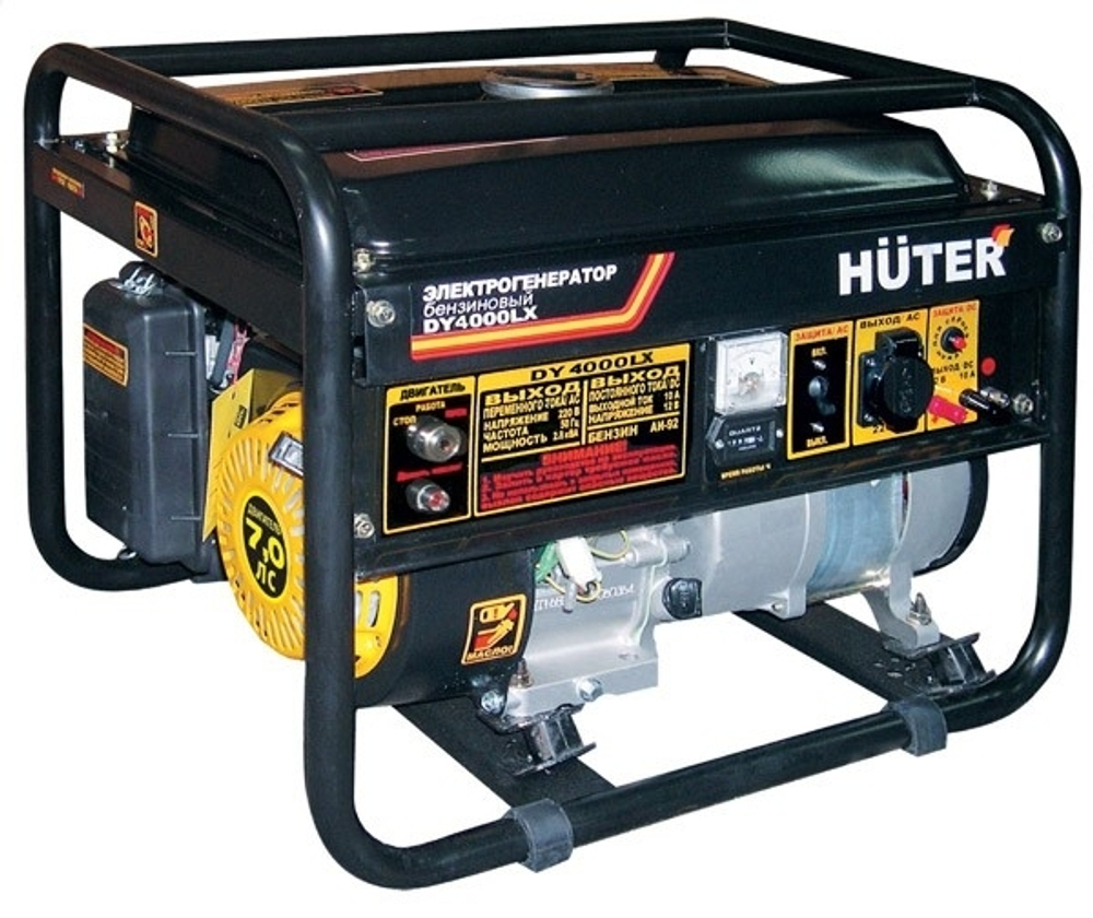 Электрогенератор HUTER DY4000LX-электростартер