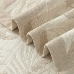 Покрывало 180х240 и наволочка 50х70 Arya home Tropic бежевое