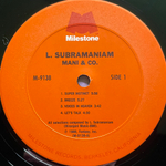 L. Subramaniam ‎– Mani & Co. (США 1986г.)