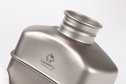 Комплект титановой армейской посуды в чехле (Langtu)