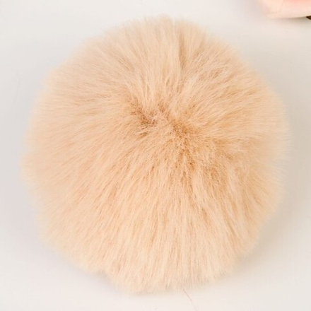 Помпон искусственный мех "Натуральный" d=7 см   4453139
