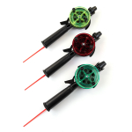 Удочка зимняя Три Кита Техно d-65 с пластиковой ручкой (хлыст стекловолокно), Ассорти