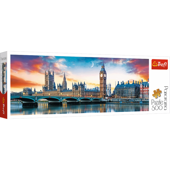 Puzzle &quot;500 Panorama&quot; - Big Ben and Palace of Westminster, London