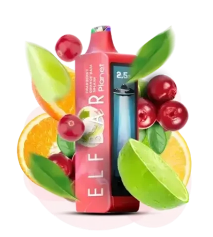 Elf Bar Planet 25000 - Cranberry Orange Baja Splash (5% nic)