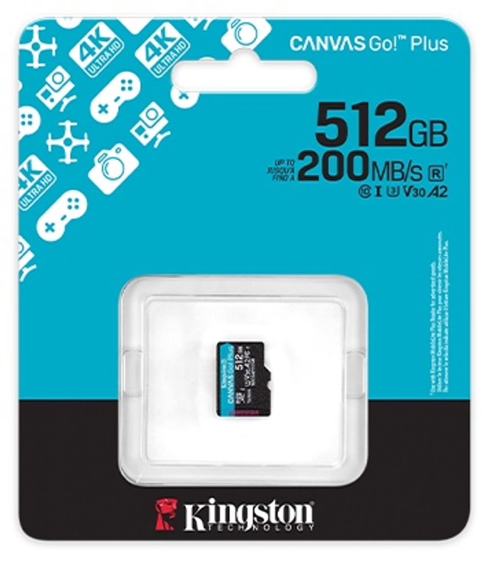 Карта памяти Kingston microSDXC SDCG4/512GBSP 512 Гб