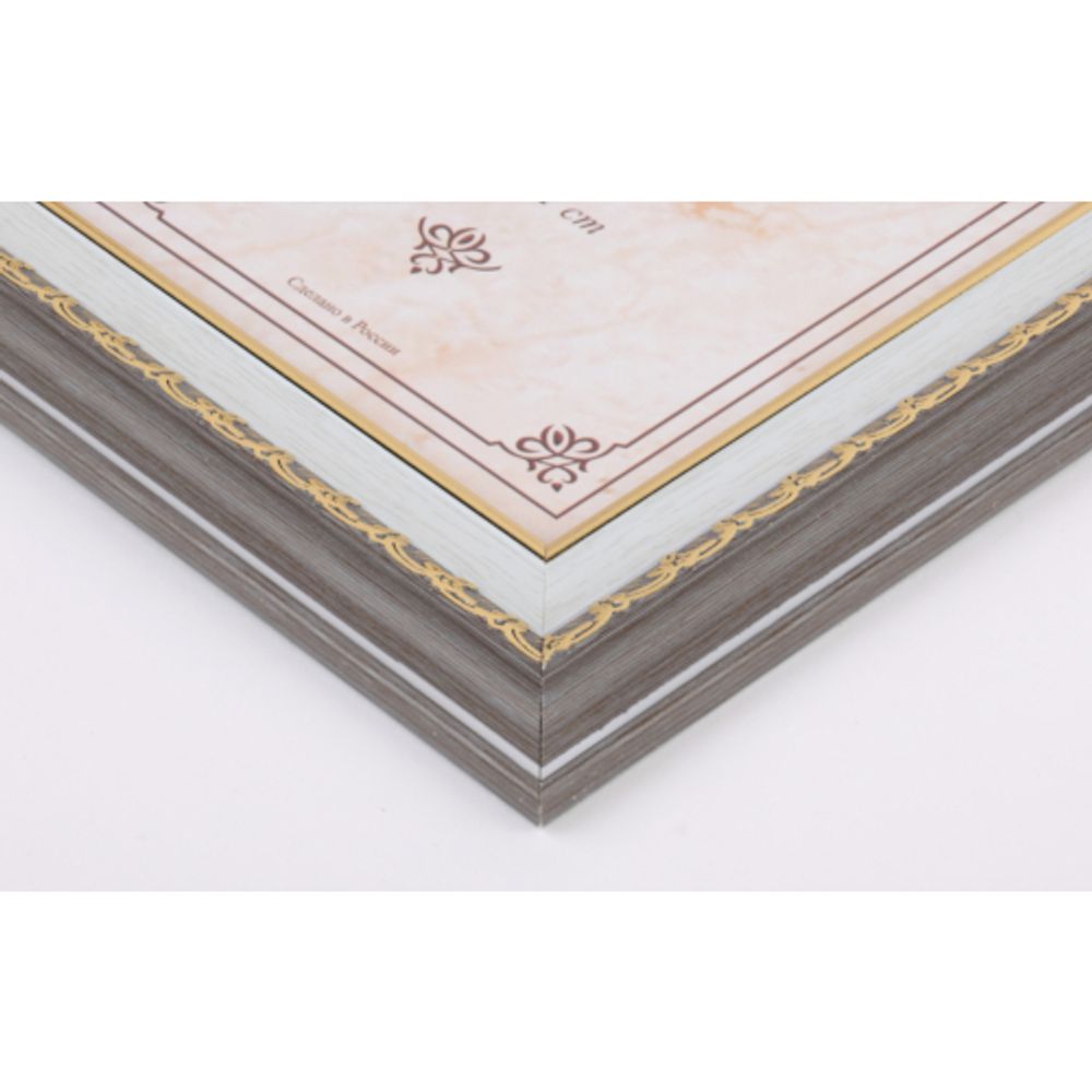 Фоторамка FA Фиеста 15х21 пластиковая со стеклом графитовый | FA фототовары