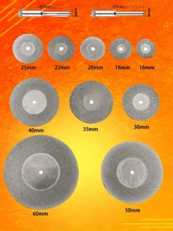 Набор алмазных дисков для гравера и бормашины
