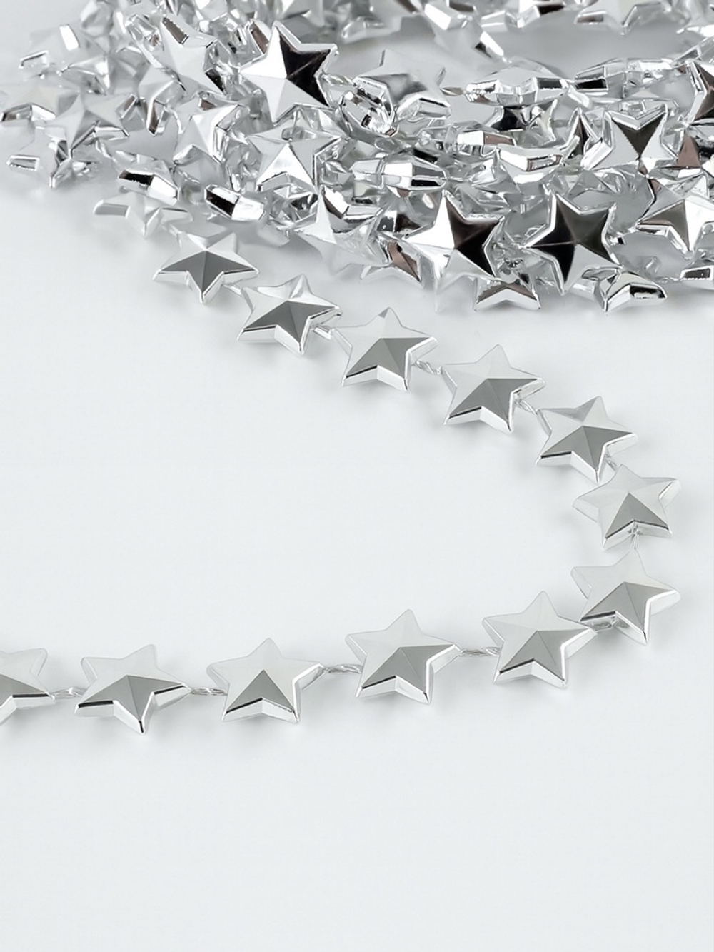 Бусы на нитях «Звёзды» 10 мм