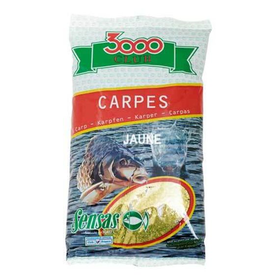 Прикормка Sensas 3000 Club CARP Jaune 1кг