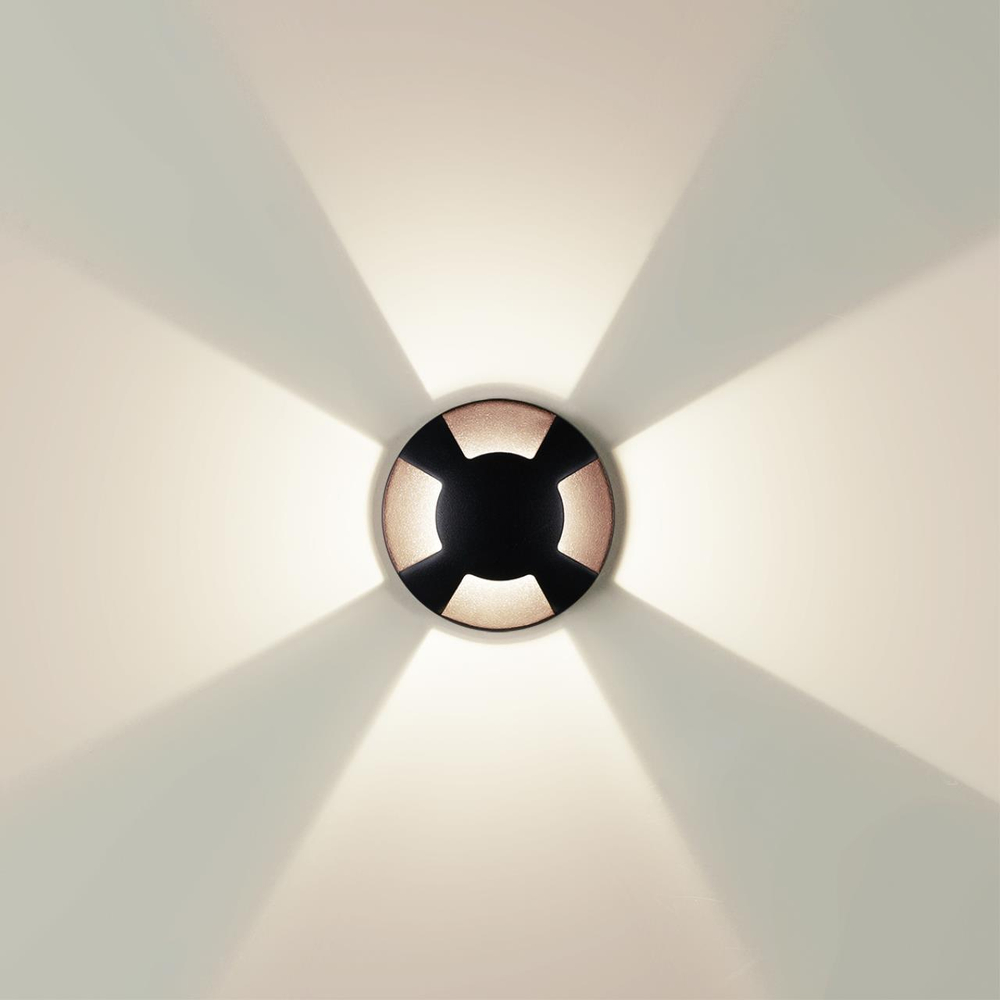 6662/3GL3 NATURE ODL25 691 черный/металл Встраиваемый грунтовый светильник IP67 LED 3W 3000K 60° 12V/24V WALD (нужен драйвер 357781/357782)