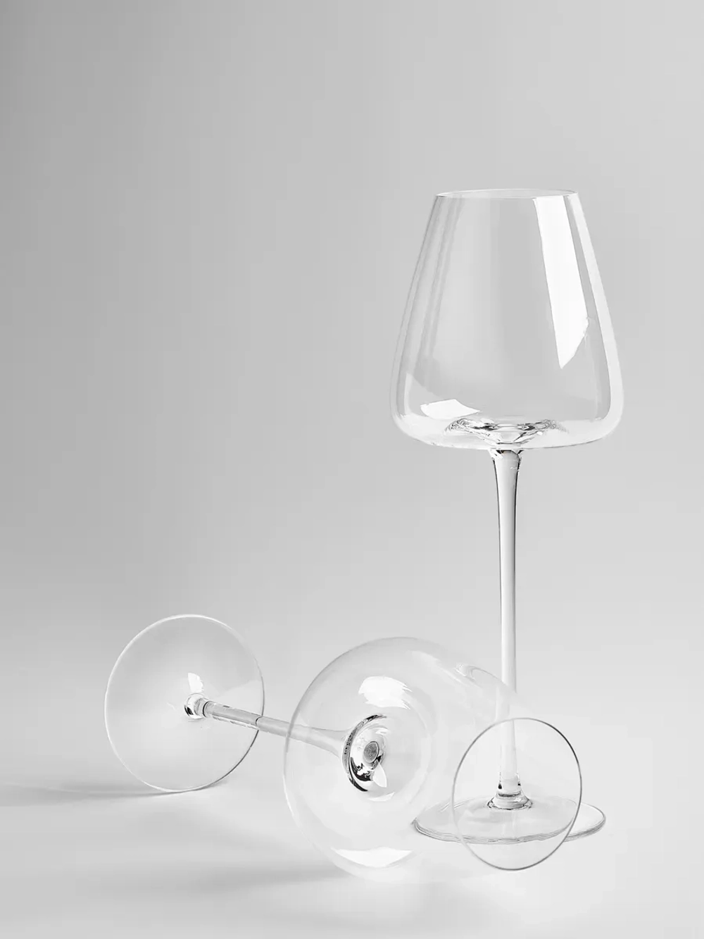 Набор бокалов для вина на длинной ножке 2 шт