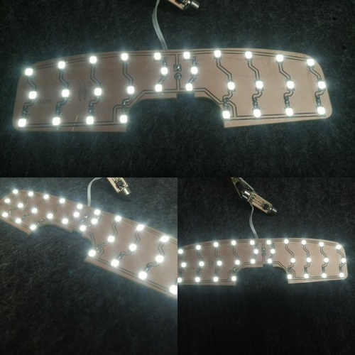 Светодиодная плата в плафон водительский Focus 1