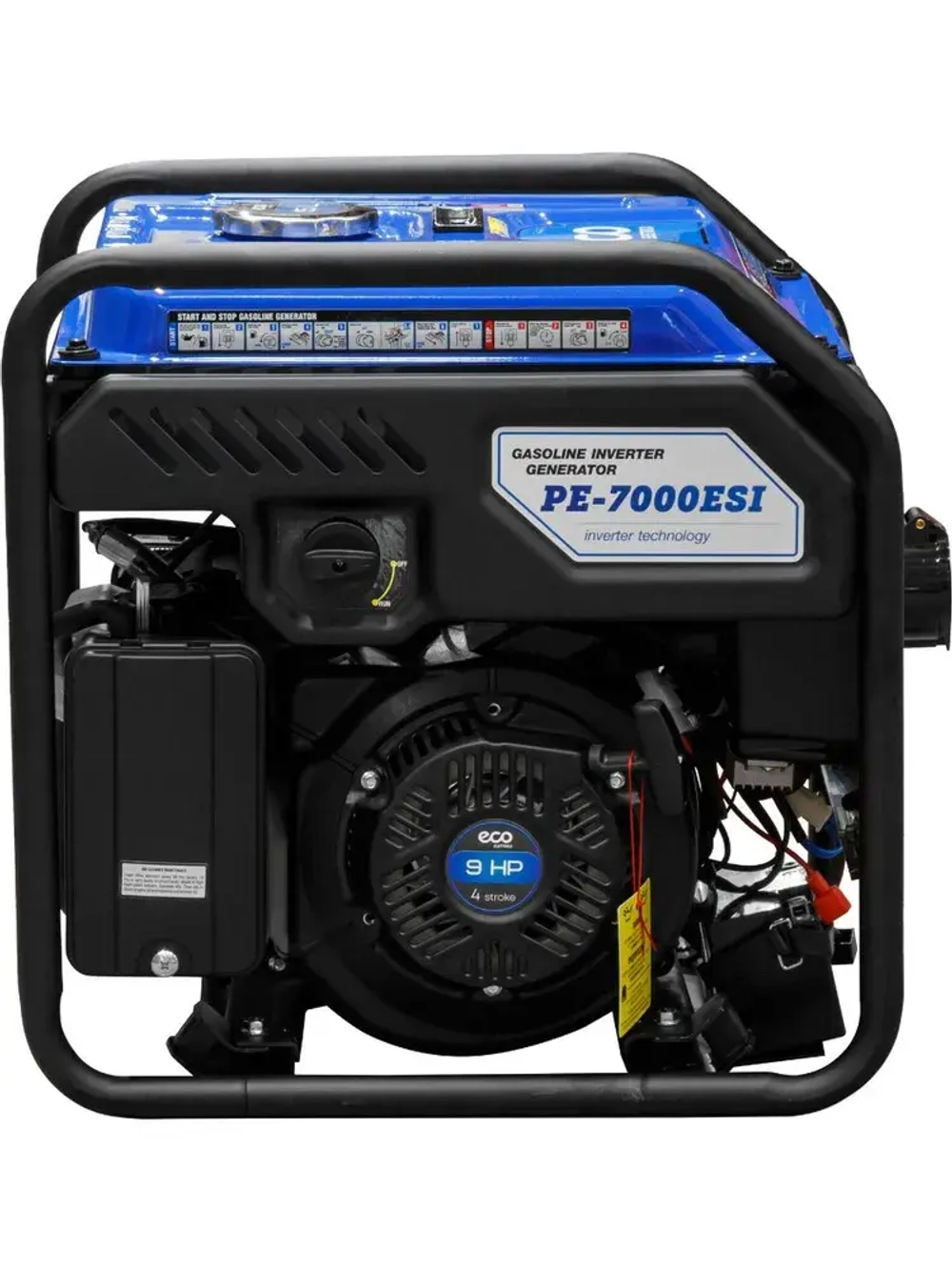 Генератор инверторный бензиновый ECO PE-7000ESI 5 кВт (EC1710-2)