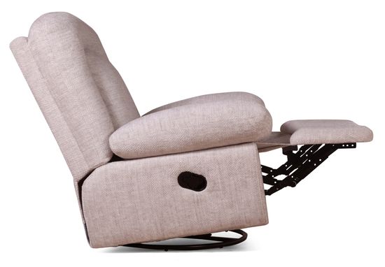 Кресло-реклайнер Клим, с функцией глайдера и вращением на 360 гр.