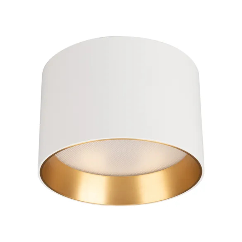 Светильник SP-BISCOTTO-R120-12W Warm3300-MIX (WH-GD, 80 deg, 230V) (Arlight, IP54 Металл, 5 лет) 054914