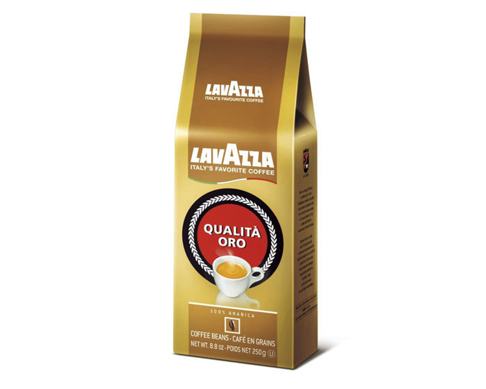 Кофе в зернах LavAzza Oro, 250 г (Лавацца)