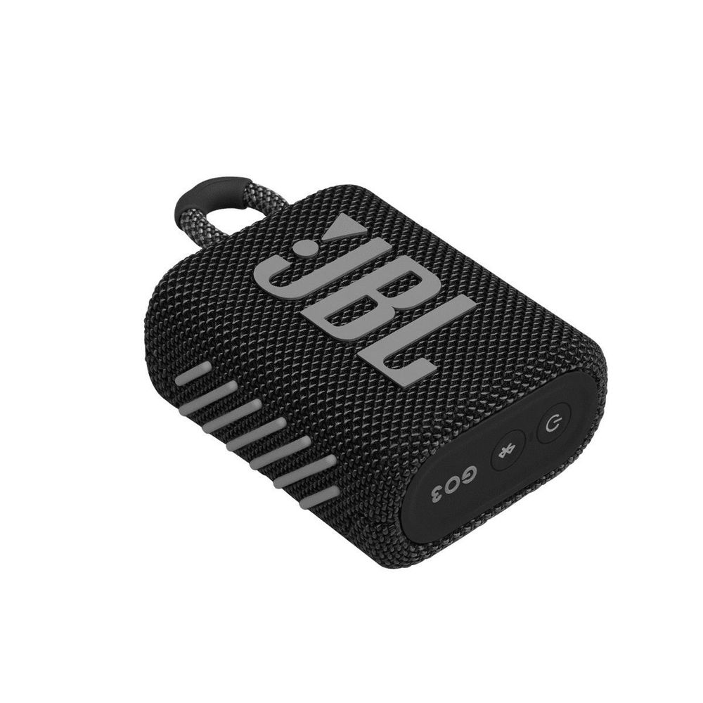 Портативная колонка JBL Go 3 Black - 7