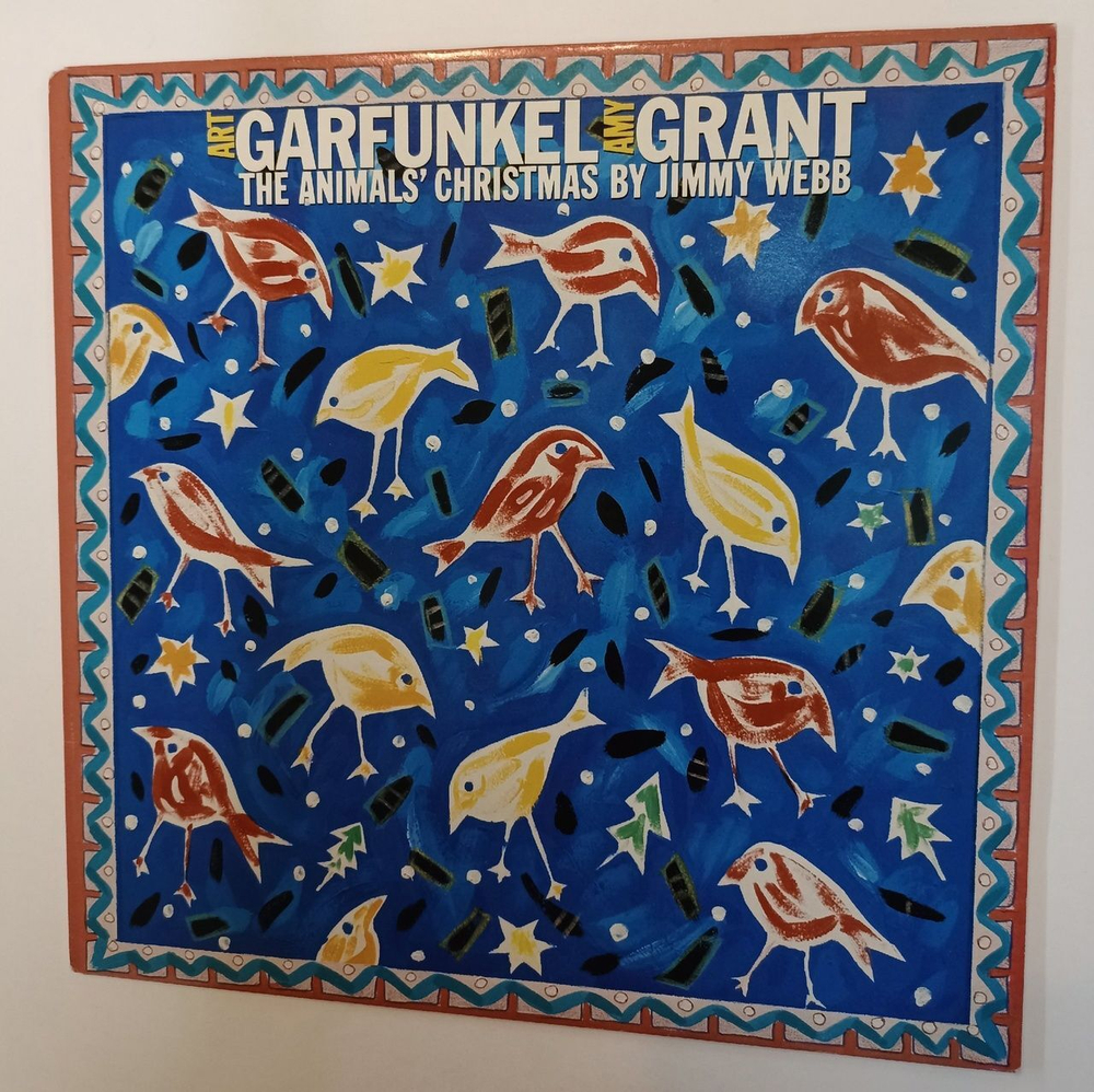 Винтажная виниловая пластинка LP Art Garfunkel, Amy Grant, Jimmy Webb The Animals Christmas By Jimmy Webb (Holland 1986)