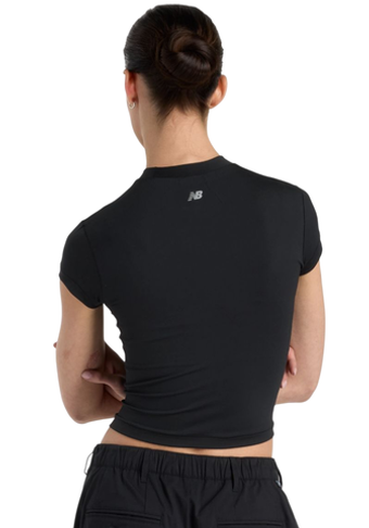 Женская теннисная футболка New Balance Define Fitted - black