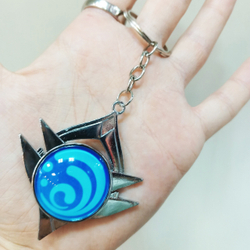 Брелок светящийся "Genshin Impact / Геншин - Снежная"