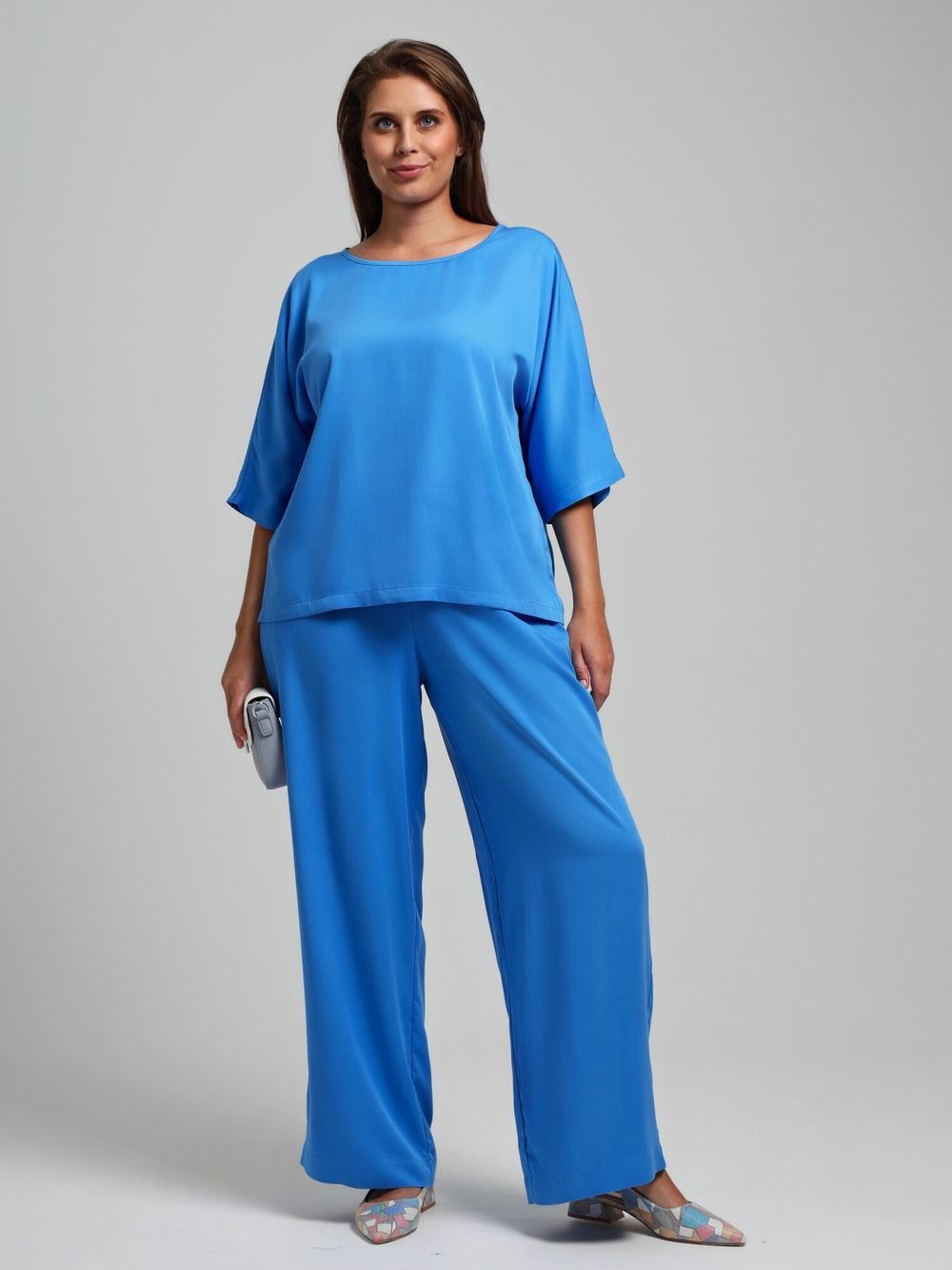 Брюки Летний драйв-1 Виотекс ГОЛУБОЙ