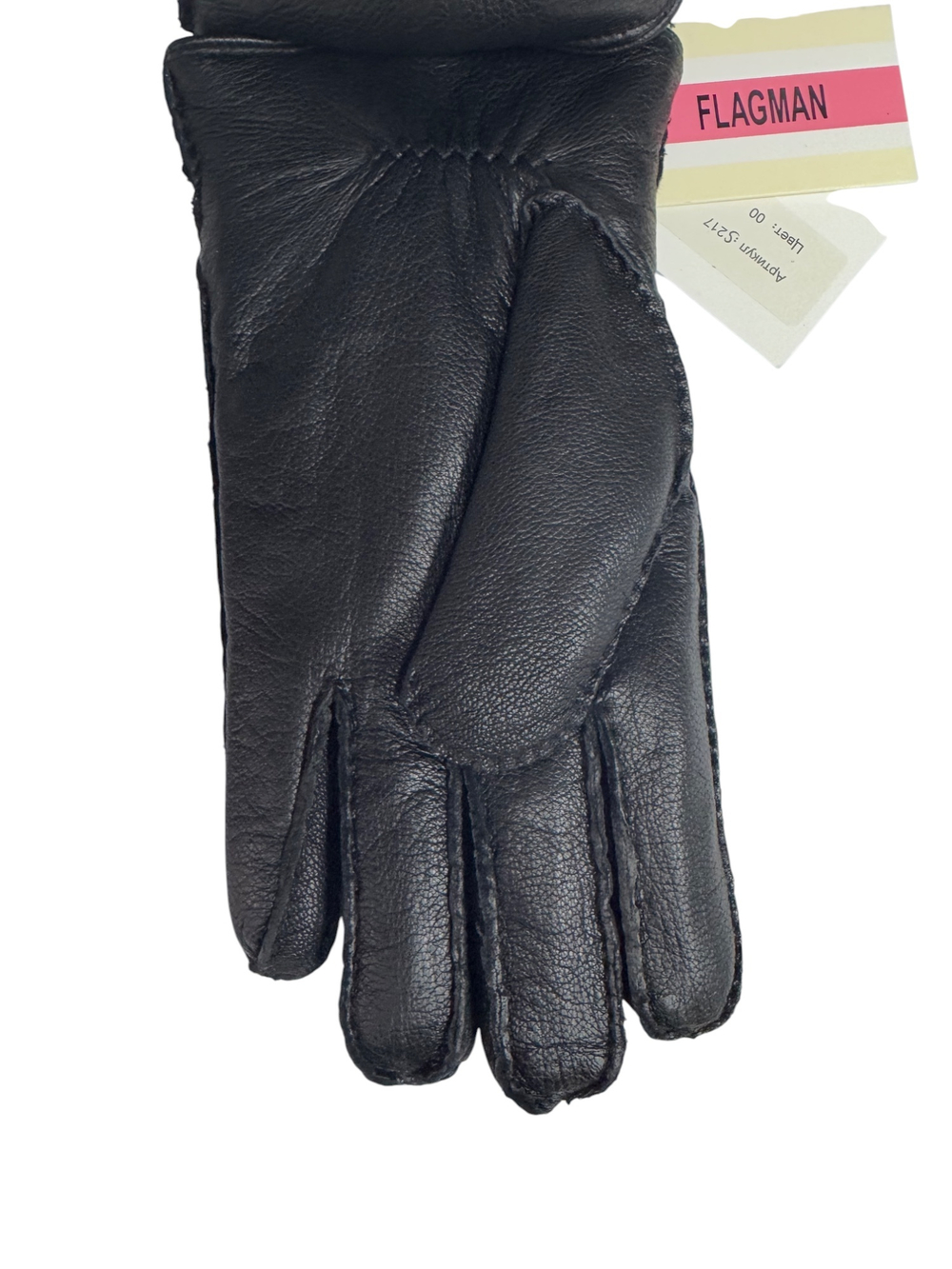 Перчатки. Мужские. Материал верха: Кожа оленя. Подклад: Мутон. Наружний шов. 5 шт в упаковке.