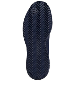 Мужские кроссовки теннисные Adidas Courtflash Speed 2 - dark blue/silver metallic/white