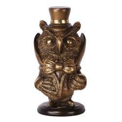 Подставка для очков Филин Бронза