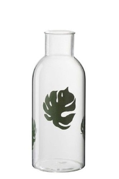 Ваза "Лист" 10х26см стекло