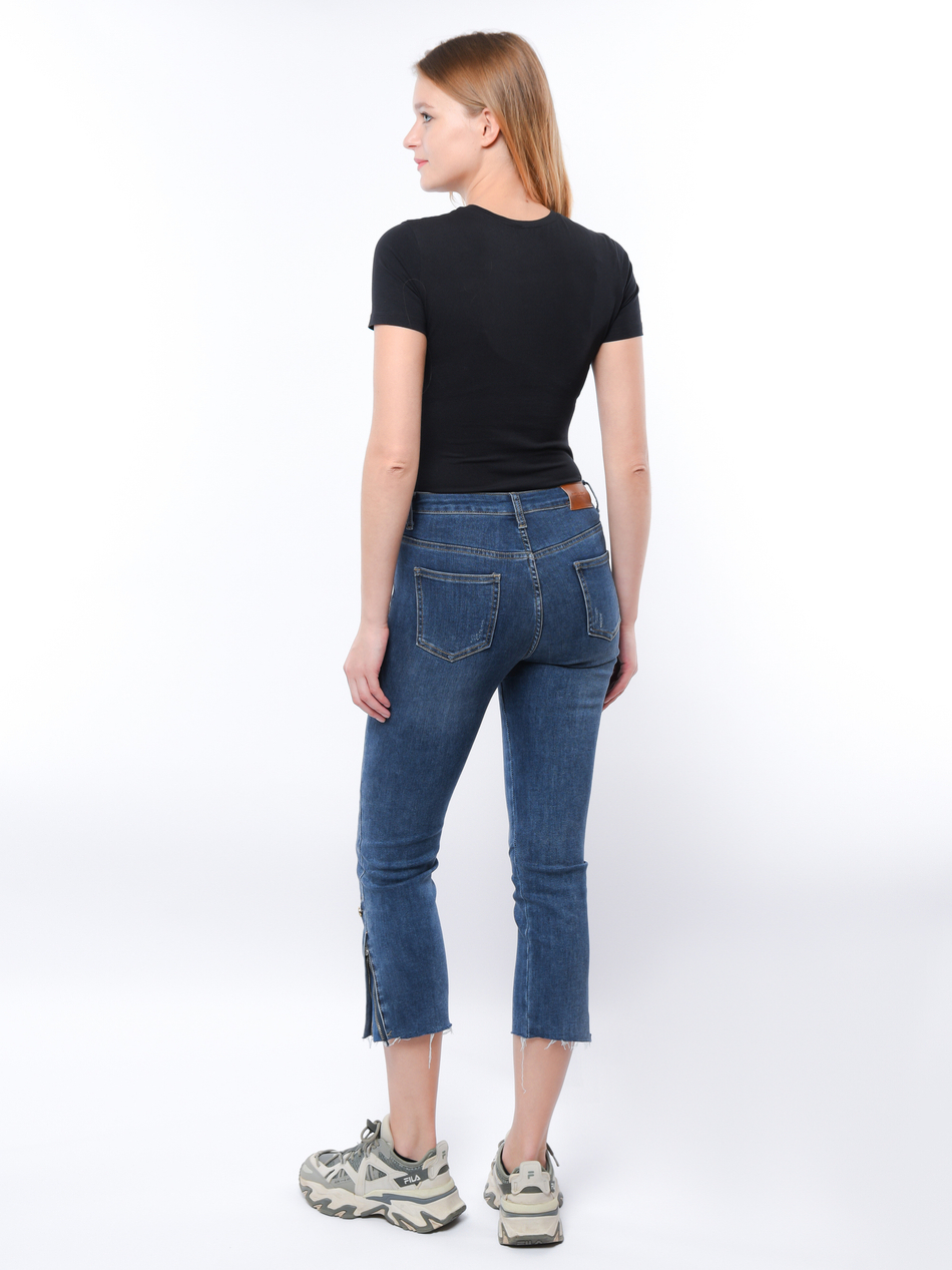 Брюки женские джинсовые