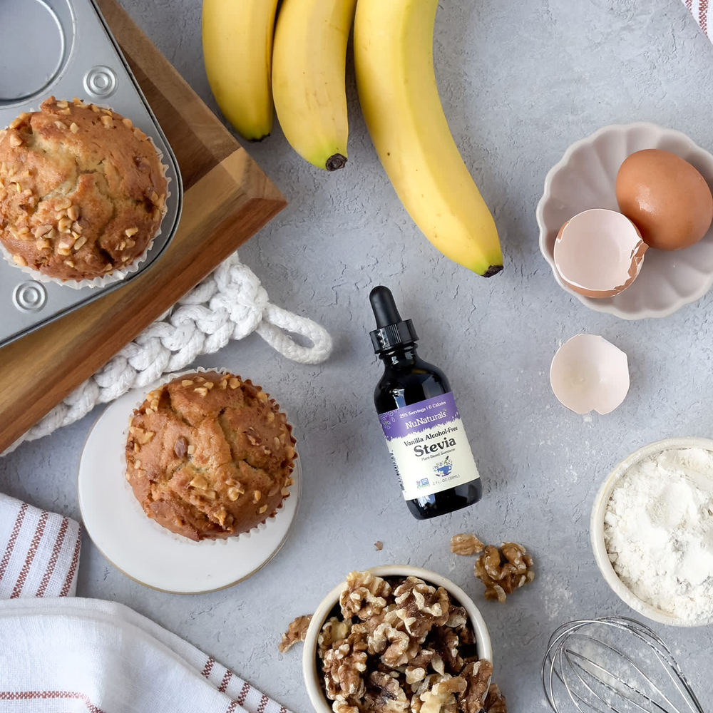 NuNaturals, Ванильная стевия, 59 мл (2 жидк. унц.)