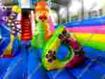 Батут с горкой "В гостях у моря" 12*6*6 м